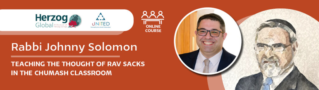 Rav Solomon on Rav Sacks