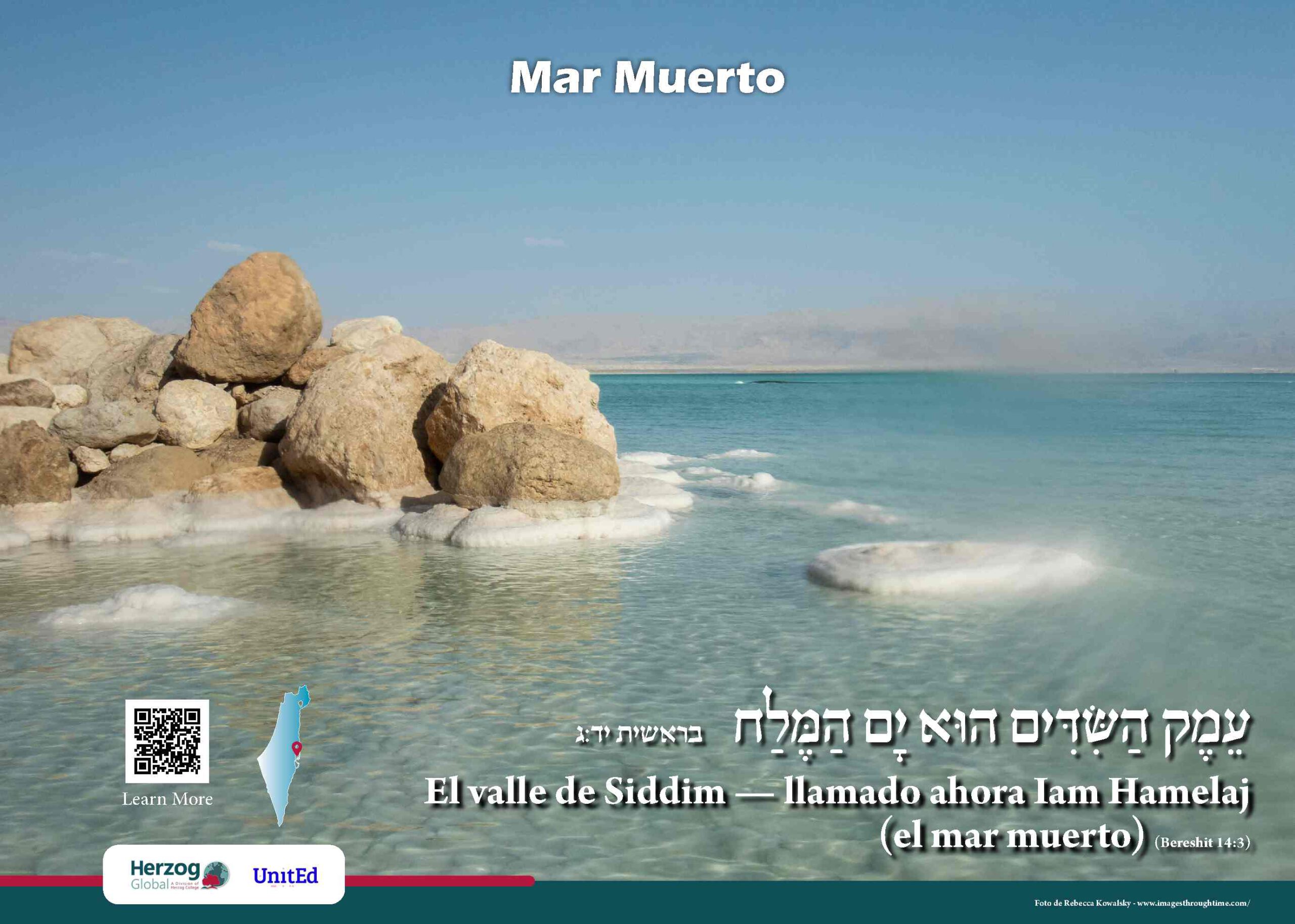 La naturaleza única del Mar Muerto - Imágenes de Israel - Herzog Global y UnitED